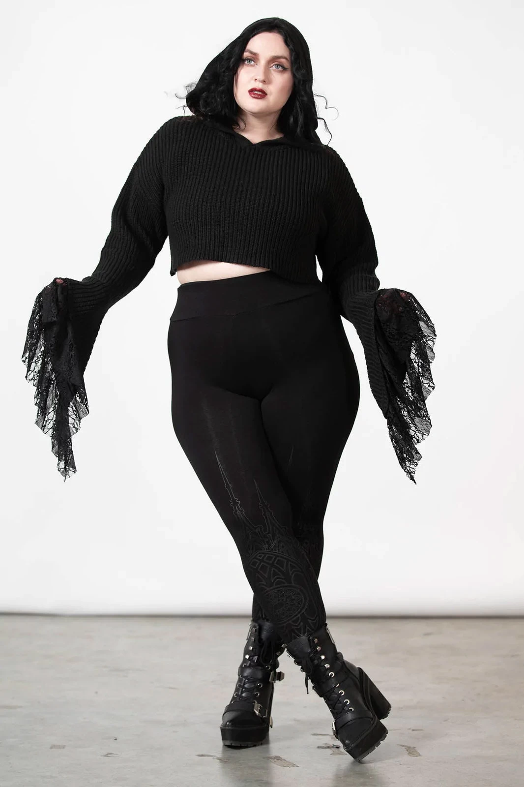 Witch Cult Knit Sweater - Image 2