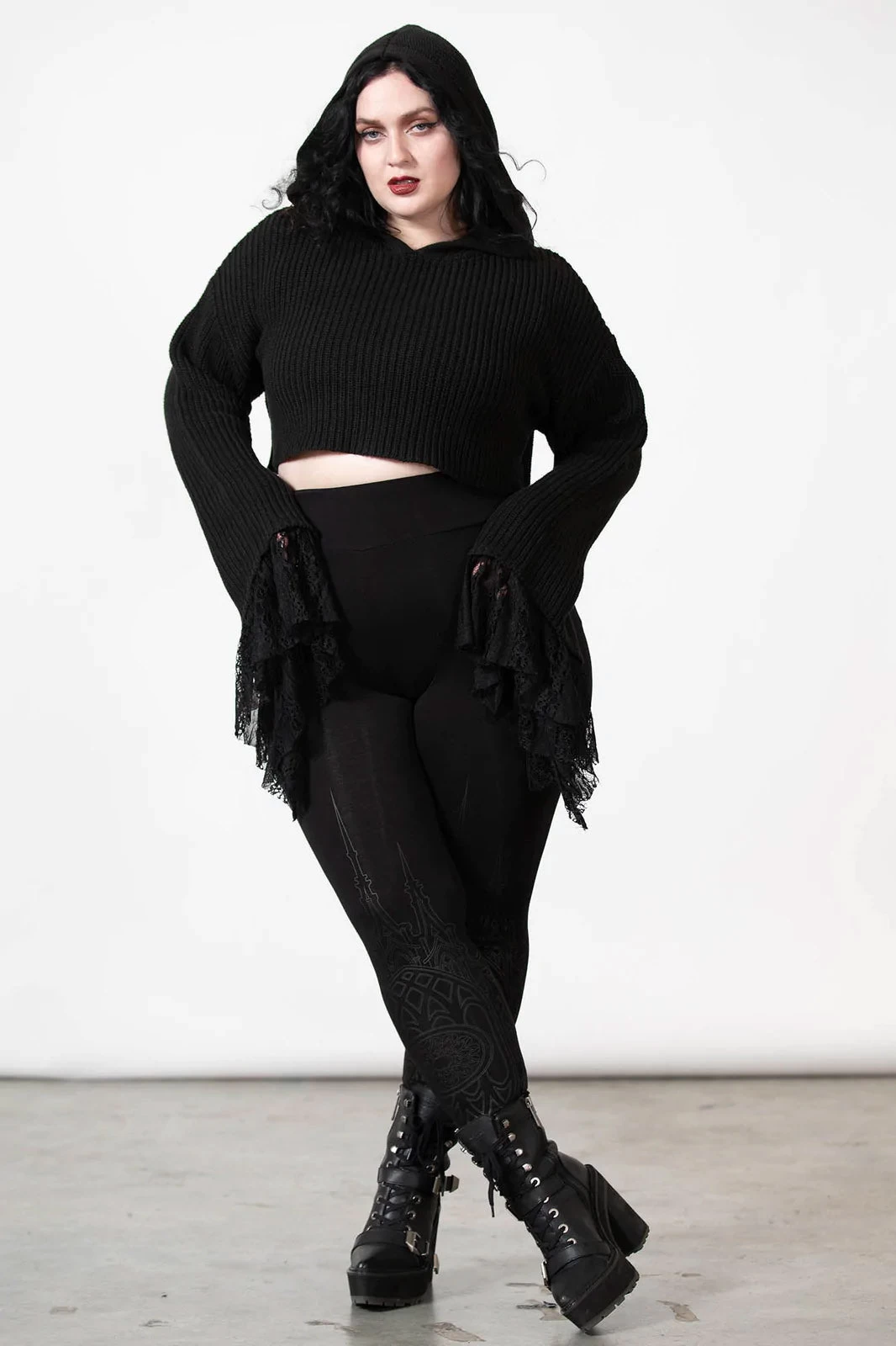 Witch Cult Knit Sweater - Image 3