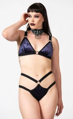 Wicked Game Bralet | Plum