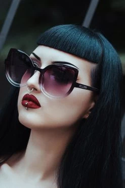 Space Kitty Sunglasses [PURPLE]