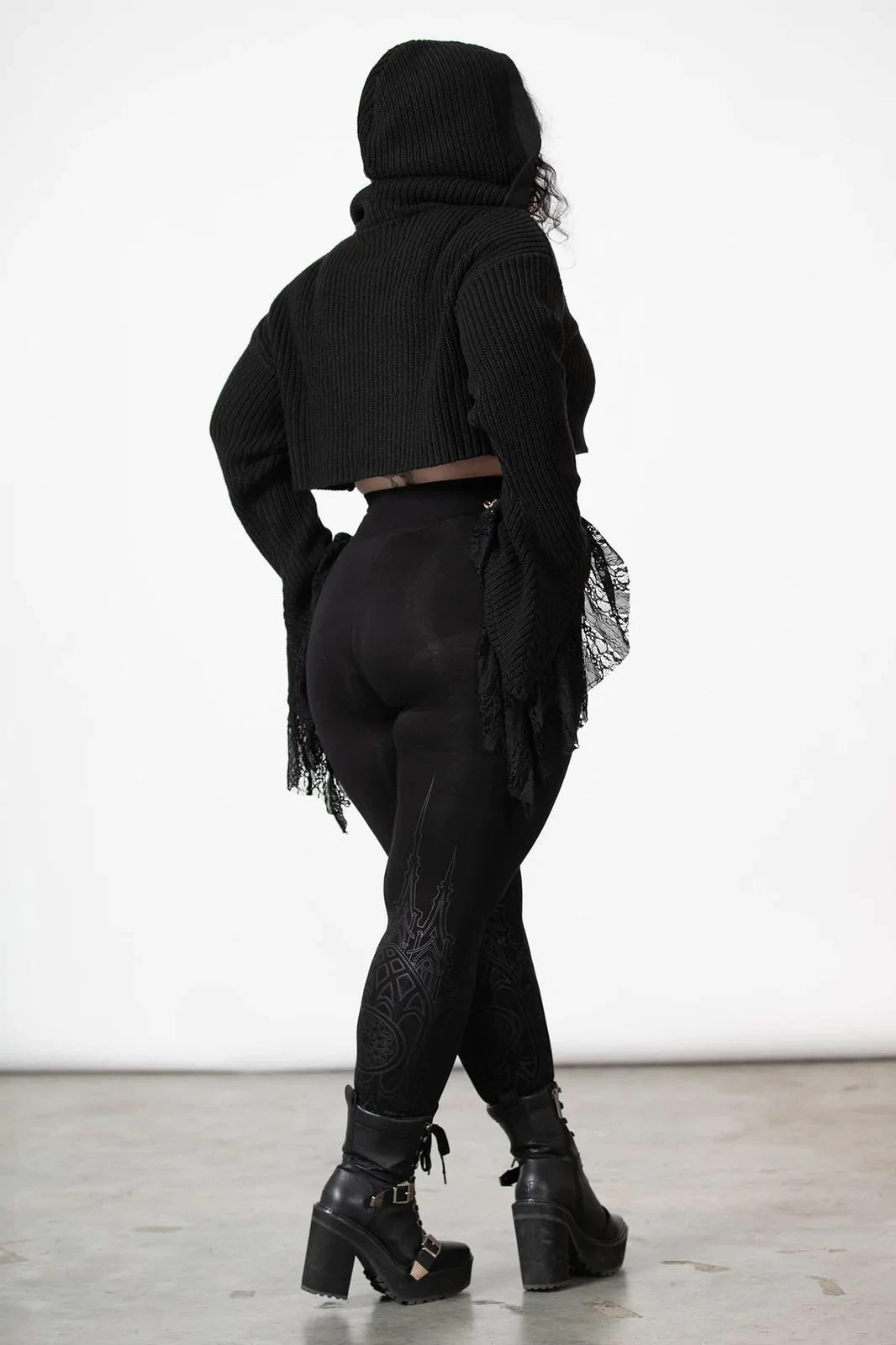 Witch Cult Knit Sweater - Image 4